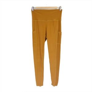 Wolven Turmeric Pocket Leggings High Size Large